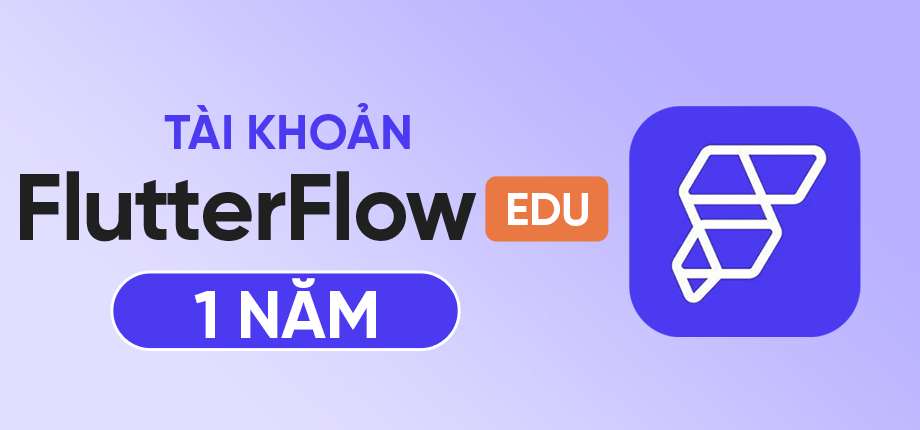 FlutterFlow 1 Năm - Tài khoản